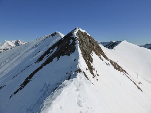 Silberplatten, links dahinter Pleißnitzkogel
