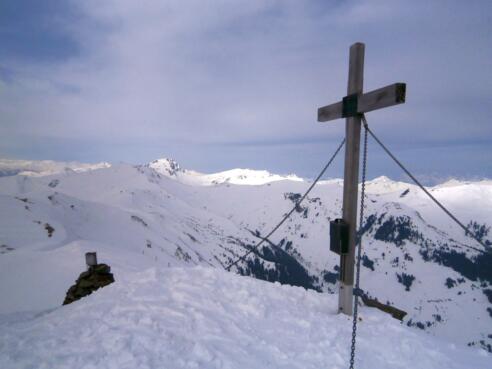 Gipfelkreuz am Bärensteigkopf, 2225 m