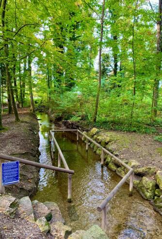 Naturkneippanlage in der Au in Weilheim
