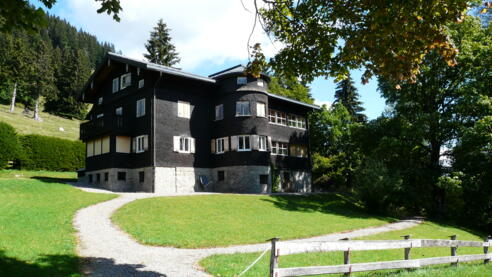 Das herrschaftliche Jagdhaus in Wiesach.