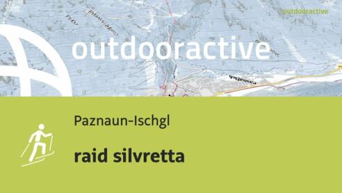 ski de randonnée autour de Paznaun-Ischgl: raid silvretta