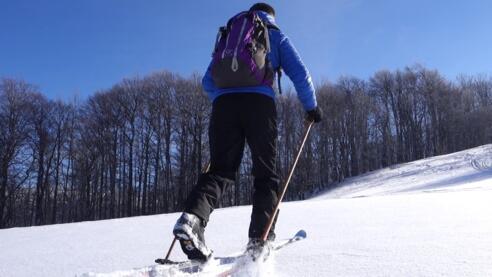 Telemarken in der Rhön - Mit Backcountry-Skiern um die hohe Hölle