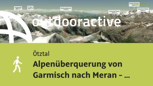 Alpenüberquerung von Garmisch nach Meran - Tag 5