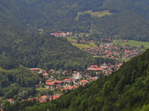Herrlicher Ausblick auf Marquartstein