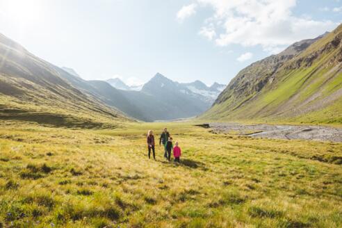 Gurgl Wandern Sommer