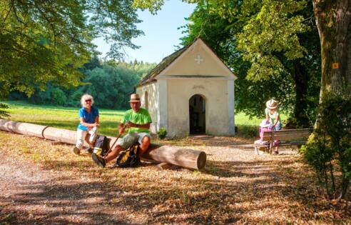 Iller-Auwald-Tour - Kapelle
