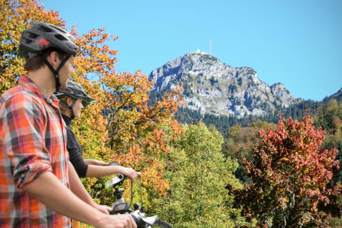 Radeln am Wendelstein in der Filmregion Tegernsee Schliersee