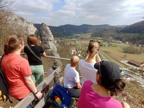 Schönblick auf Streitberg