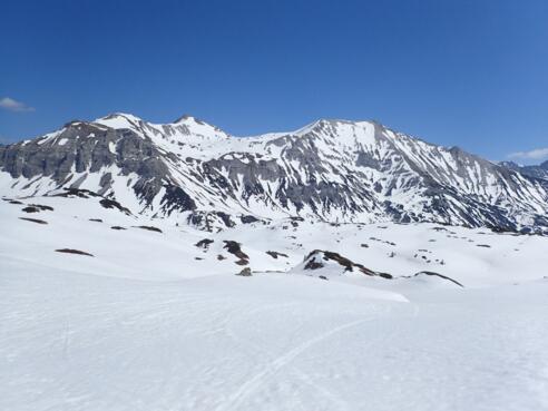 Steirische und Lungauer Kalkspitze von Westen