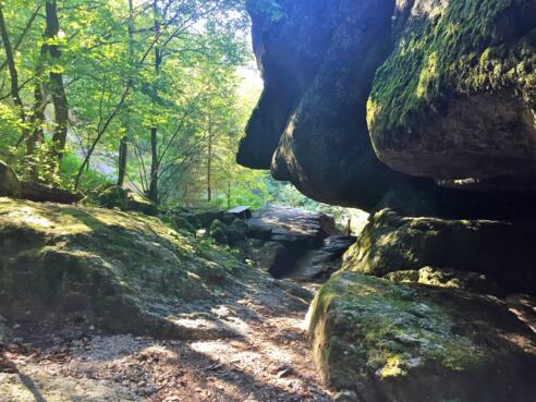 Stillensteinklamm - Stiller Stein