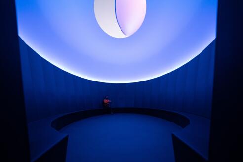 Skyspace-Lech innen