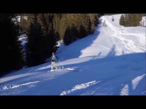 Abfahrt zum Ostertalberg