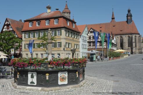 Marktplatz Feuchtwangen (c) TI Feuchtwangen_Andreas Strunz