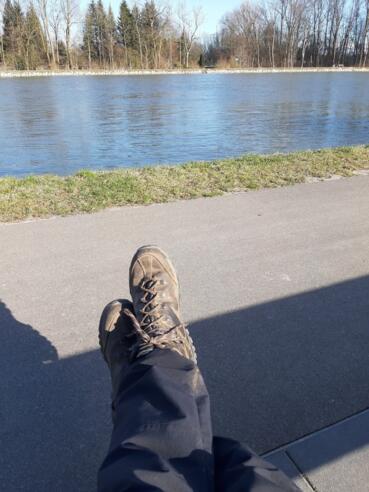 an der Donau kurz vor Ulkm