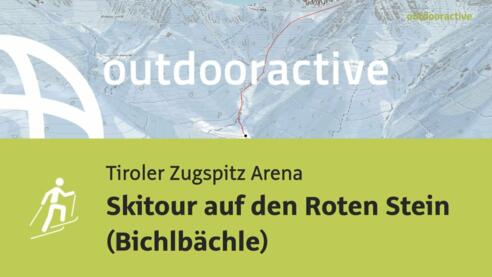 Skitour auf den Roten Stein (Bichlbächle)