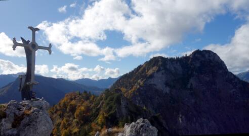Gasselkogel 1411m, Gipfelkreuz