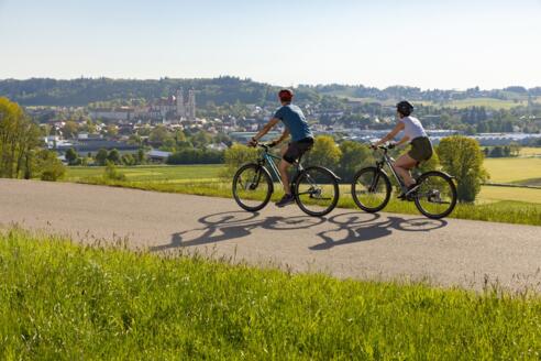 Radfahren Halbersberg bei Ottobeuren