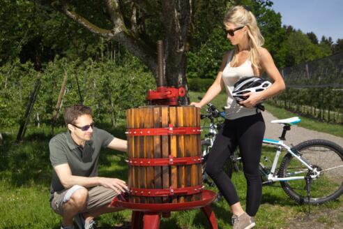 Obstpresse am Herrmannsberg