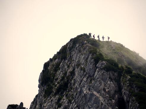 Steinriesenkogel 2008m vom Donnerkogel gesehen