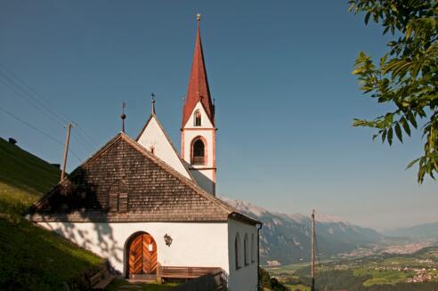 Blick ins Inntal. Ein Platz zum träumen und meditieren.