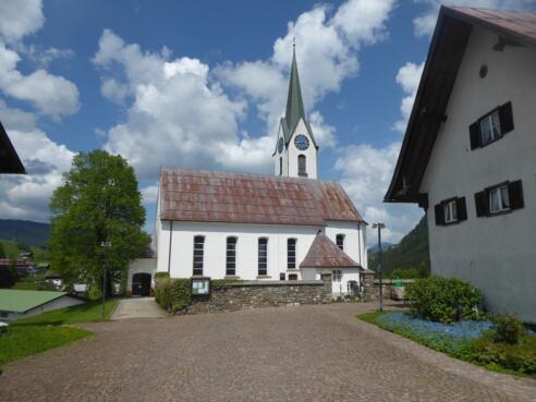 Kirche in Hirschegg