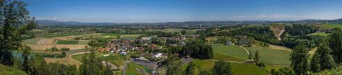 Panoramablick Hinzenbach