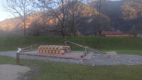 Floß_Goldenes Au_Oberau
