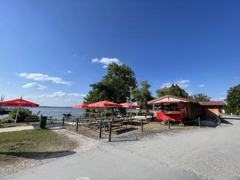 Kiosk am Uferspitz