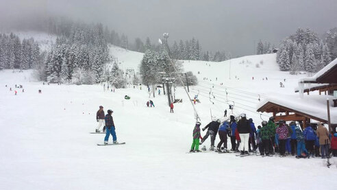 Skilifte am Steckenberg in Unterammergau