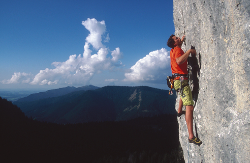 Klettergebiet - Ettaler Mandl