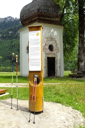 Stele Meditationsweg - Gertrudiskapelle