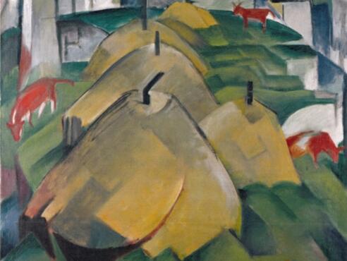 Franz Marc - Alpenszene - 1912