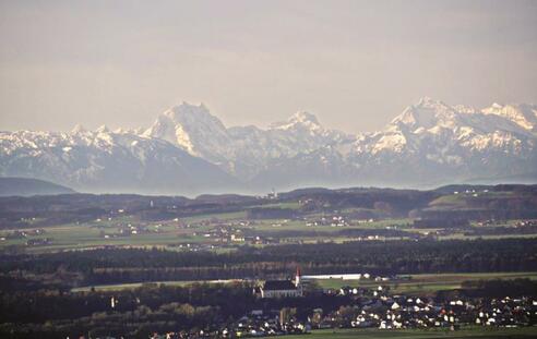Blick vom Schellenberghaus