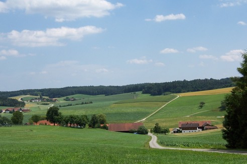 Ausblick bei Matzing