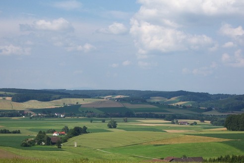 Ausblick bei Numberg ins Rottal