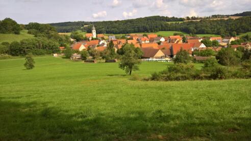 Ausblick bei Ebersbrunn