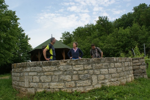 Schutzhütte an der Weinlage "Obernbreiter Kanzel"