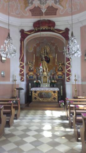 Frauenbergkapelle (View inside)