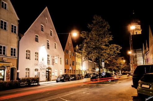 Hotel Gasthof Blaue Traube in der Münzstraße in Schongau