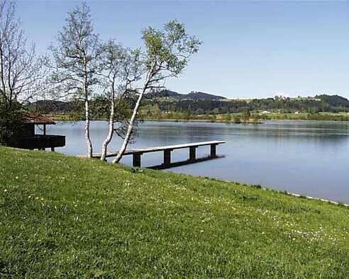 Badeplatz am Haslacher See