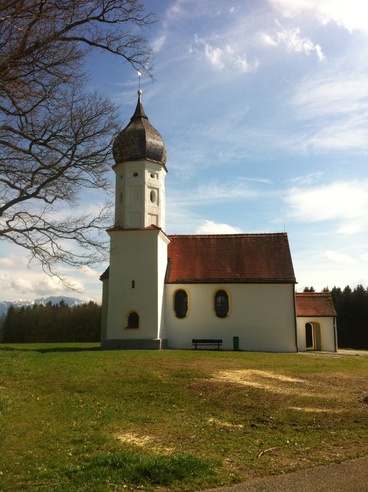 Hubkapelle mit spätbarocker Innengestaltung