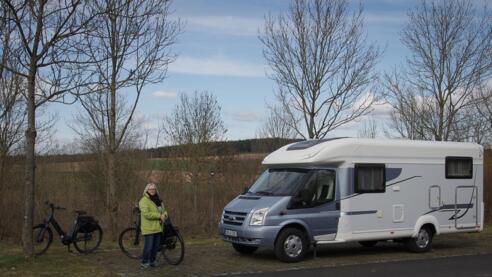 Wohnmobilstellplatz beim Sybillenbad