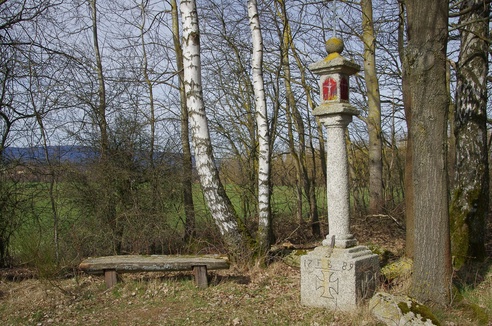 Marterl am Schrollenbühl östl. von Lehen (FB 1789)