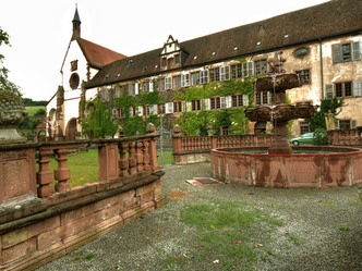 Das Kloster Bronnbach.