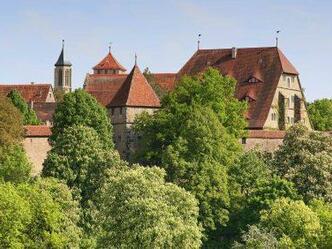 Blick auf Rothenburg ob der Tauber