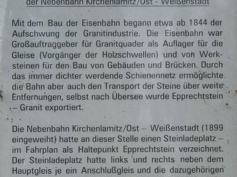 Haltepunkt der Eisenbahn