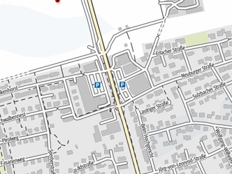 Parkplatz in Hilpoltstein