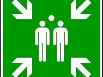 Sammelstelle im Notfall