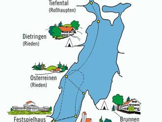Informationen rund um die Forggenseeschifffahrt