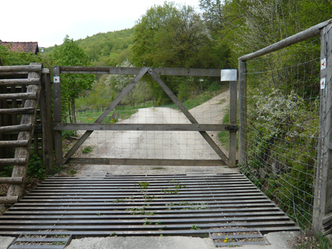 Eingang zum Wildgehege